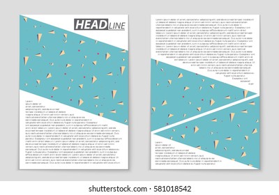 Abstract vector layout background set. For art template design, list, front page, mockup brochure theme style, banner, idea, cover, booklet, print, flyer, book, blank, card, ad, sign, sheet,, a4.