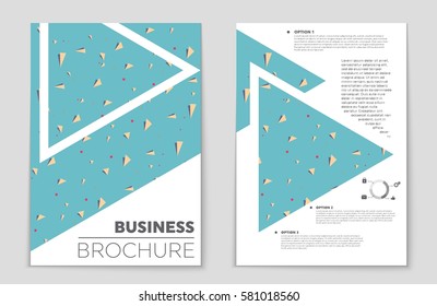Abstract vector layout background set. For art template design, list, front page, mockup brochure theme style, banner, idea, cover, booklet, print, flyer, book, blank, card, ad, sign, sheet,, a4.