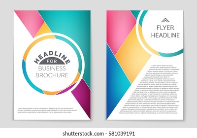 Abstract vector layout background set. For art template design, list, front page, mockup brochure theme style, banner, idea, cover, booklet, print, flyer, book, blank, card, ad, sign, sheet,, a4.