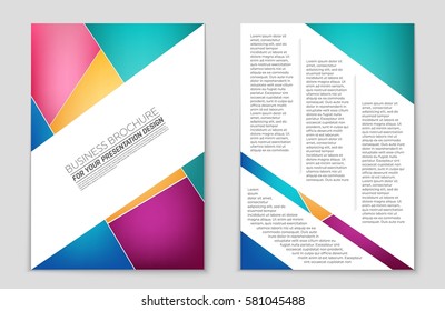 Abstract vector layout background set. For art template design, list, front page, mockup brochure theme style, banner, idea, cover, booklet, print, flyer, book, blank, card, ad, sign, sheet,, a4.