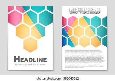 Abstract vector layout background set. For art template design, list, front page, mockup brochure theme style, banner, idea, cover, booklet, print, flyer, book, blank, card, ad, sign, sheet,, a4.