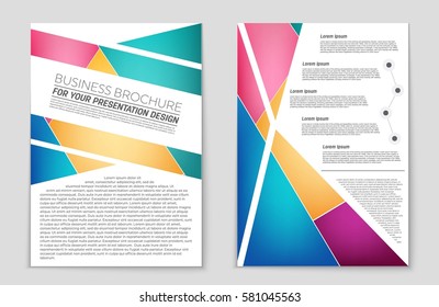 Abstract vector layout background set. For art template design, list, front page, mockup brochure theme style, banner, idea, cover, booklet, print, flyer, book, blank, card, ad, sign, sheet,, a4.