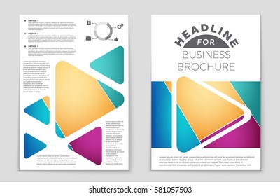Abstract vector layout background set. For art template design, list, front page, mockup brochure theme style, banner, idea, cover, booklet, print, flyer, book, blank, card, ad, sign, sheet,, a4.
