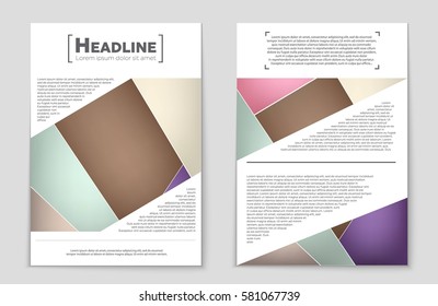 Abstract vector layout background set. For art template design, list, front page, mockup brochure theme style, banner, idea, cover, booklet, print, flyer, book, blank, card, ad, sign, sheet,, a4.