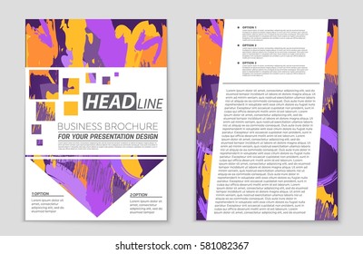 Abstract vector layout background set. For art template design, list, front page, mockup brochure theme style, banner, idea, cover, booklet, print, flyer, book, blank, card, ad, sign, sheet,, a4.