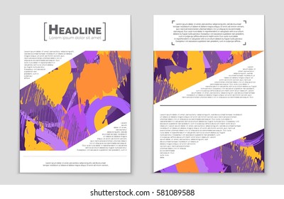 Abstract vector layout background set. For art template design, list, front page, mockup brochure theme style, banner, idea, cover, booklet, print, flyer, book, blank, card, ad, sign, sheet,, a4.