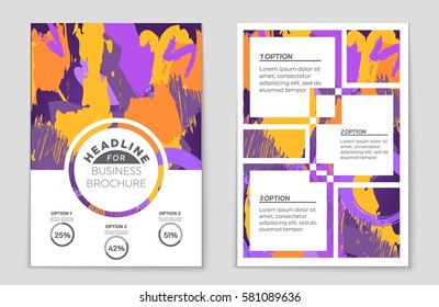 Abstract vector layout background set. For art template design, list, front page, mockup brochure theme style, banner, idea, cover, booklet, print, flyer, book, blank, card, ad, sign, sheet,, a4.