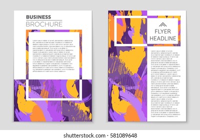 Abstract vector layout background set. For art template design, list, front page, mockup brochure theme style, banner, idea, cover, booklet, print, flyer, book, blank, card, ad, sign, sheet,, a4.