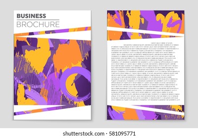Abstract vector layout background set. For art template design, list, front page, mockup brochure theme style, banner, idea, cover, booklet, print, flyer, book, blank, card, ad, sign, sheet,, a4.