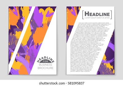 Abstract vector layout background set. For art template design, list, front page, mockup brochure theme style, banner, idea, cover, booklet, print, flyer, book, blank, card, ad, sign, sheet,, a4.