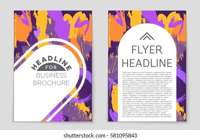 Abstract vector layout background set. For art template design, list, front page, mockup brochure theme style, banner, idea, cover, booklet, print, flyer, book, blank, card, ad, sign, sheet,, a4.