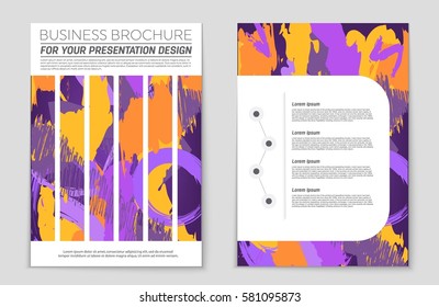 Abstract vector layout background set. For art template design, list, front page, mockup brochure theme style, banner, idea, cover, booklet, print, flyer, book, blank, card, ad, sign, sheet,, a4.