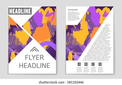 Abstract vector layout background set. For art template design, list, front page, mockup brochure theme style, banner, idea, cover, booklet, print, flyer, book, blank, card, ad, sign, sheet,, a4.