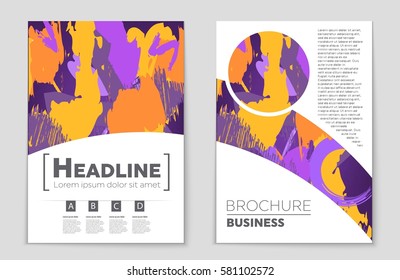 Abstract vector layout background set. For art template design, list, front page, mockup brochure theme style, banner, idea, cover, booklet, print, flyer, book, blank, card, ad, sign, sheet,, a4.