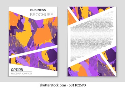 Abstract vector layout background set. For art template design, list, front page, mockup brochure theme style, banner, idea, cover, booklet, print, flyer, book, blank, card, ad, sign, sheet,, a4.