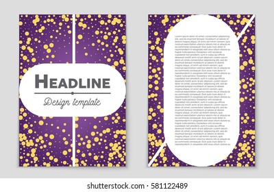 Abstract vector layout background set. For art template design, list, front page, mockup brochure theme style, banner, idea, cover, booklet, print, flyer, book, blank, card, ad, sign, sheet,, a4.