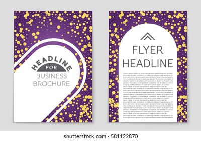 Abstract vector layout background set. For art template design, list, front page, mockup brochure theme style, banner, idea, cover, booklet, print, flyer, book, blank, card, ad, sign, sheet,, a4.