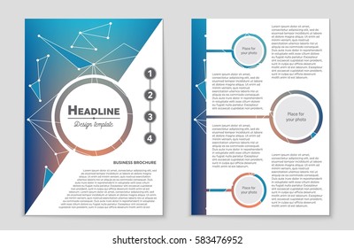 Abstract vector layout background set. For art template design, list, front page, mockup brochure theme style, banner, idea, cover, booklet, print, flyer, book, blank, card, ad, sign, sheet,, a4.