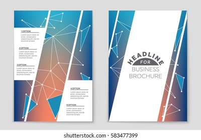 Abstract vector layout background set. For art template design, list, front page, mockup brochure theme style, banner, idea, cover, booklet, print, flyer, book, blank, card, ad, sign, sheet,, a4.