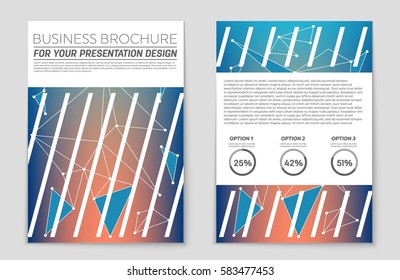 Abstract vector layout background set. For art template design, list, front page, mockup brochure theme style, banner, idea, cover, booklet, print, flyer, book, blank, card, ad, sign, sheet,, a4.
