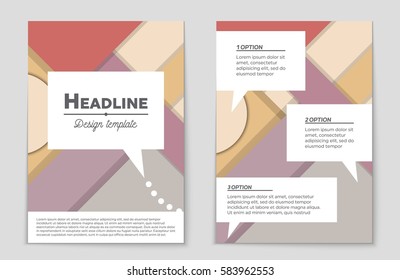 Abstract vector layout background set. For art template design, list, front page, mockup brochure theme style, banner, idea, cover, booklet, print, flyer, book, blank, card, ad, sign, sheet,, a4.