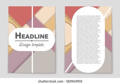 Abstract vector layout background set. For art template design, list, front page, mockup brochure theme style, banner, idea, cover, booklet, print, flyer, book, blank, card, ad, sign, sheet,, a4.