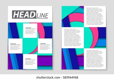 Abstract vector layout background set. For art template design, list, front page, mockup brochure theme style, banner, idea, cover, booklet, print, flyer, book, blank, card, ad, sign, sheet,, a4.