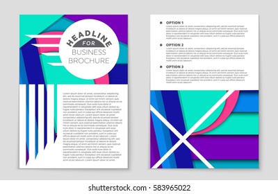 Abstract vector layout background set. For art template design, list, front page, mockup brochure theme style, banner, idea, cover, booklet, print, flyer, book, blank, card, ad, sign, sheet,, a4.