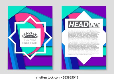 Abstract vector layout background set. For art template design, list, front page, mockup brochure theme style, banner, idea, cover, booklet, print, flyer, book, blank, card, ad, sign, sheet,, a4.