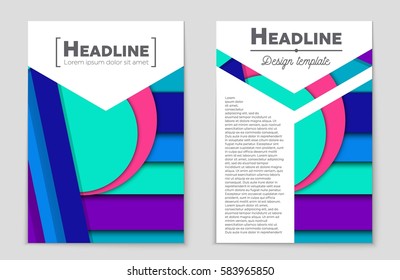 Abstract vector layout background set. For art template design, list, front page, mockup brochure theme style, banner, idea, cover, booklet, print, flyer, book, blank, card, ad, sign, sheet,, a4.