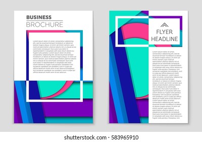 Abstract vector layout background set. For art template design, list, front page, mockup brochure theme style, banner, idea, cover, booklet, print, flyer, book, blank, card, ad, sign, sheet,, a4.