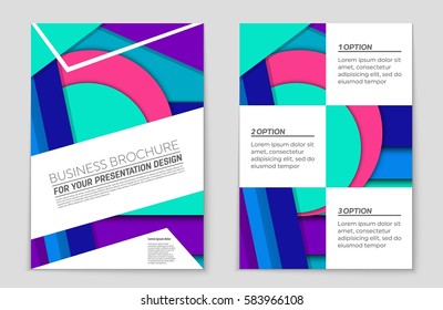 Abstract vector layout background set. For art template design, list, front page, mockup brochure theme style, banner, idea, cover, booklet, print, flyer, book, blank, card, ad, sign, sheet,, a4.