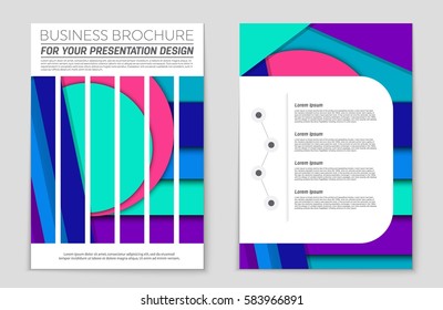 Abstract vector layout background set. For art template design, list, front page, mockup brochure theme style, banner, idea, cover, booklet, print, flyer, book, blank, card, ad, sign, sheet,, a4.