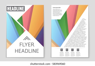 Abstract vector layout background set. For art template design, list, front page, mockup brochure theme style, banner, idea, cover, booklet, print, flyer, book, blank, card, ad, sign, sheet,, a4.