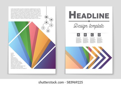 Abstract vector layout background set. For art template design, list, front page, mockup brochure theme style, banner, idea, cover, booklet, print, flyer, book, blank, card, ad, sign, sheet,, a4.