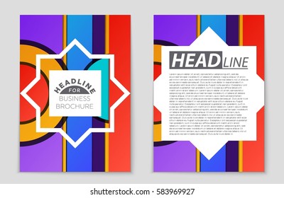 Abstract vector layout background set. For art template design, list, front page, mockup brochure theme style, banner, idea, cover, booklet, print, flyer, book, blank, card, ad, sign, sheet,, a4.