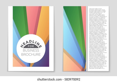 Abstract vector layout background set. For art template design, list, front page, mockup brochure theme style, banner, idea, cover, booklet, print, flyer, book, blank, card, ad, sign, sheet,, a4.
