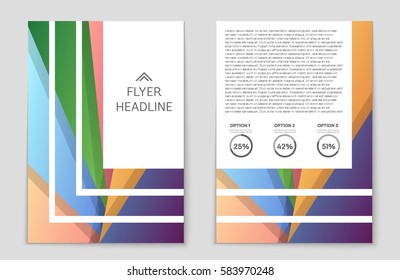 Abstract vector layout background set. For art template design, list, front page, mockup brochure theme style, banner, idea, cover, booklet, print, flyer, book, blank, card, ad, sign, sheet,, a4.