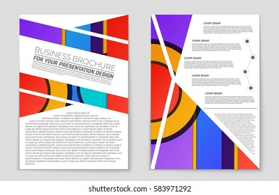 Abstract vector layout background set. For art template design, list, front page, mockup brochure theme style, banner, idea, cover, booklet, print, flyer, book, blank, card, ad, sign, sheet,, a4.