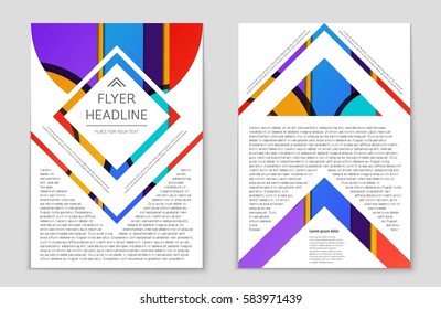 Abstract vector layout background set. For art template design, list, front page, mockup brochure theme style, banner, idea, cover, booklet, print, flyer, book, blank, card, ad, sign, sheet,, a4.