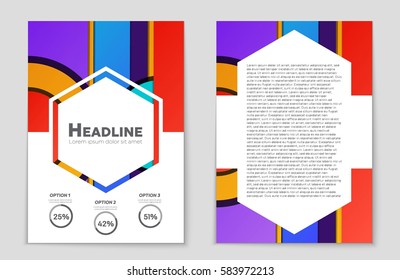 Abstract vector layout background set. For art template design, list, front page, mockup brochure theme style, banner, idea, cover, booklet, print, flyer, book, blank, card, ad, sign, sheet,, a4.