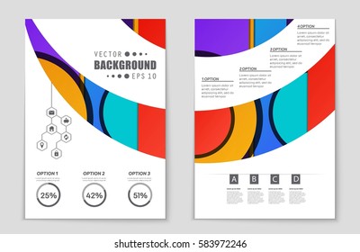 Abstract vector layout background set. For art template design, list, front page, mockup brochure theme style, banner, idea, cover, booklet, print, flyer, book, blank, card, ad, sign, sheet,, a4.