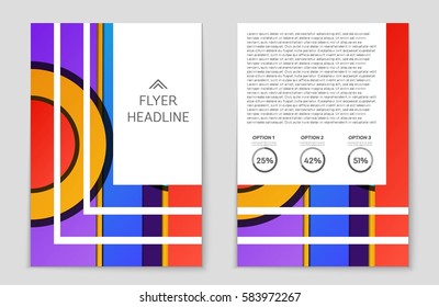 Abstract vector layout background set. For art template design, list, front page, mockup brochure theme style, banner, idea, cover, booklet, print, flyer, book, blank, card, ad, sign, sheet,, a4.