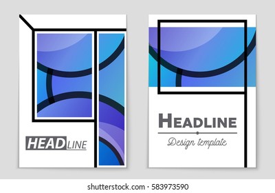 Abstract vector layout background set. For art template design, list, front page, mockup brochure theme style, banner, idea, cover, booklet, print, flyer, book, blank, card, ad, sign, sheet,, a4.