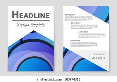 Abstract vector layout background set. For art template design, list, front page, mockup brochure theme style, banner, idea, cover, booklet, print, flyer, book, blank, card, ad, sign, sheet,, a4.