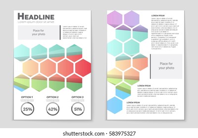 Abstract vector layout background set. For art template design, list, front page, mockup brochure theme style, banner, idea, cover, booklet, print, flyer, book, blank, card, ad, sign, sheet,, a4.