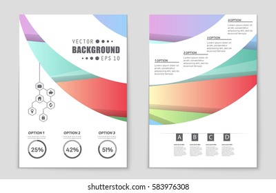 Abstract vector layout background set. For art template design, list, front page, mockup brochure theme style, banner, idea, cover, booklet, print, flyer, book, blank, card, ad, sign, sheet,, a4.