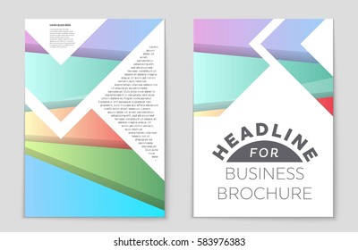 Abstract vector layout background set. For art template design, list, front page, mockup brochure theme style, banner, idea, cover, booklet, print, flyer, book, blank, card, ad, sign, sheet,, a4.