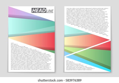 Abstract vector layout background set. For art template design, list, front page, mockup brochure theme style, banner, idea, cover, booklet, print, flyer, book, blank, card, ad, sign, sheet,, a4.