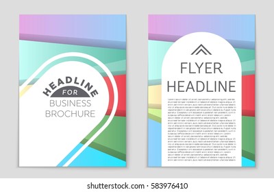 Abstract vector layout background set. For art template design, list, front page, mockup brochure theme style, banner, idea, cover, booklet, print, flyer, book, blank, card, ad, sign, sheet,, a4.